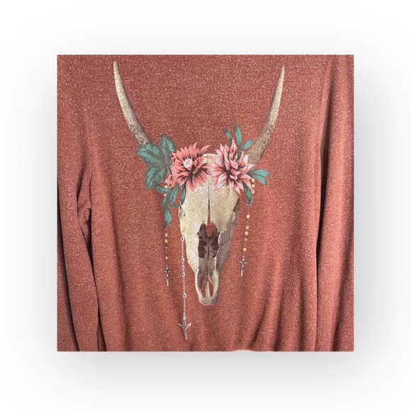 HTF: OG Wildfox ☻ Desert Dahlia Baggy Beach Jumper ☻ ︎BBJ Sweatshirt ☻ Fox Fur - Picture 9 of 16